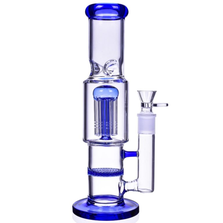 ROCKET POD 12" STRAIGHT TREE TO PERC BONG Buy Salvia Online
